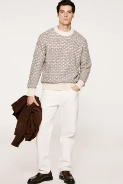 Jersey lana cuello caja