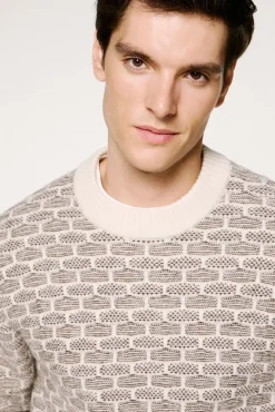 Jersey lana cuello caja