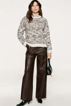 Jersey lana cuello caja