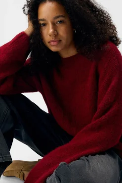 Jersey lana cuello redondo