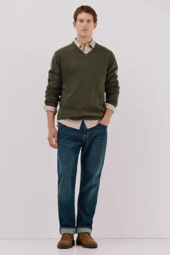 Jersey lana lambswool pico redondo