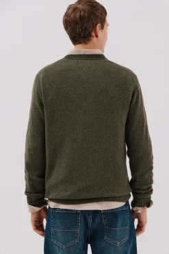 Jersey lana lambswool pico redondo