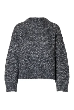 Jersey lana y algodón orgánico cuello caja