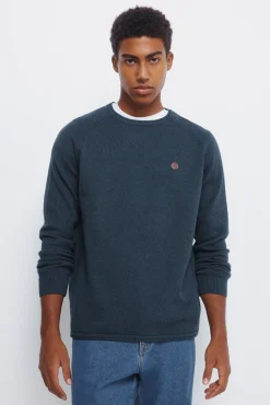 Jersey liso cuello rulo