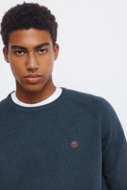 Jersey liso cuello rulo