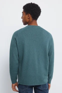 Jersey liso cuello rulo