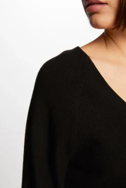 Jersey manga larga escote en V