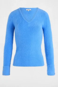 Jersey manga larga punto aterciopelado