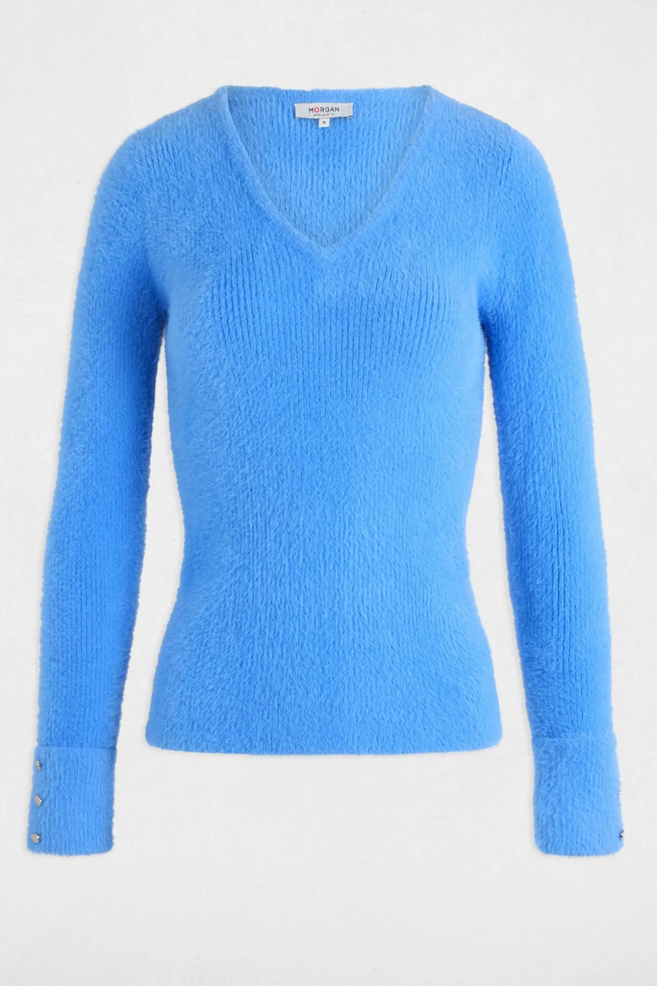 Jersey manga larga punto aterciopelado