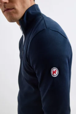 Jersey Media Cremallera Contraste