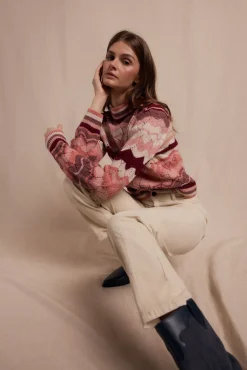 Jersey ondas multicolor