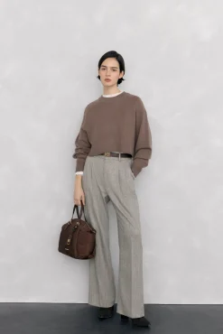 Jersey oversize cropped