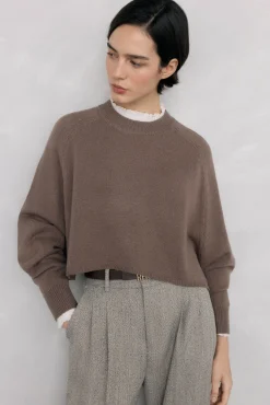 Jersey oversize cropped