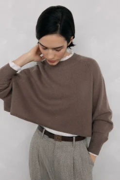 Jersey oversize cropped