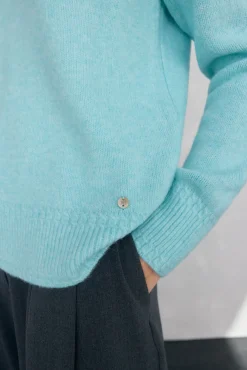 Jersey pico detalles de mini ochos