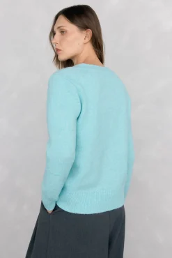 Jersey pico detalles de mini ochos