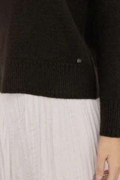 Jersey pico detalles de mini ochos