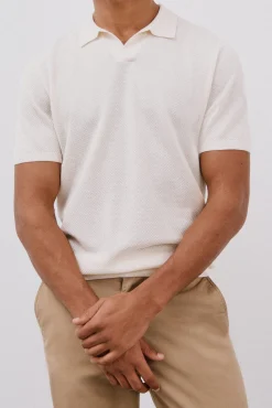 Jersey polo manga corta algodón estructura