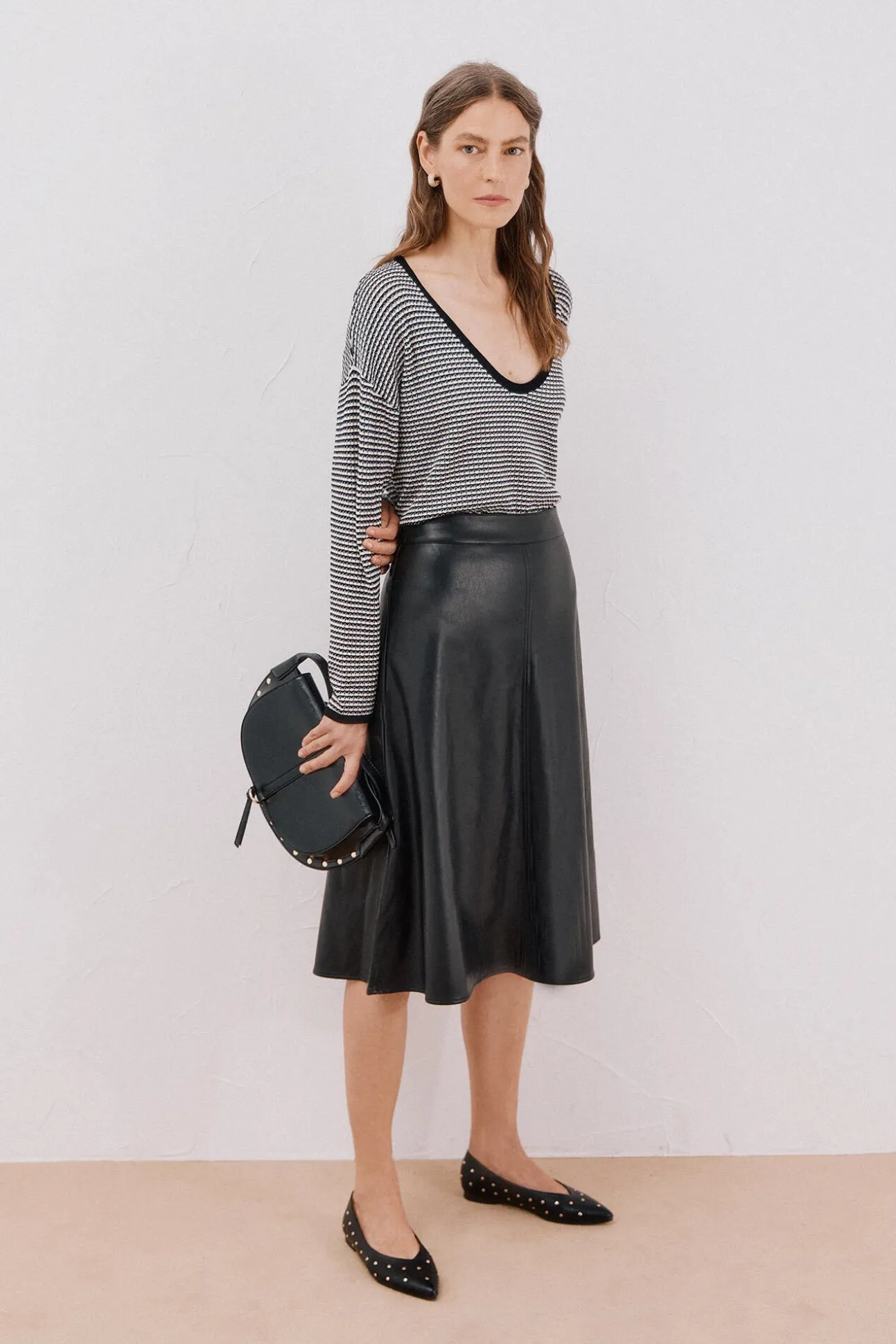 Jersey punto bicolor