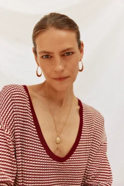 Jersey punto bicolor