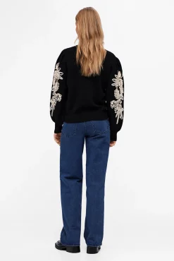 Jersey punto bordado