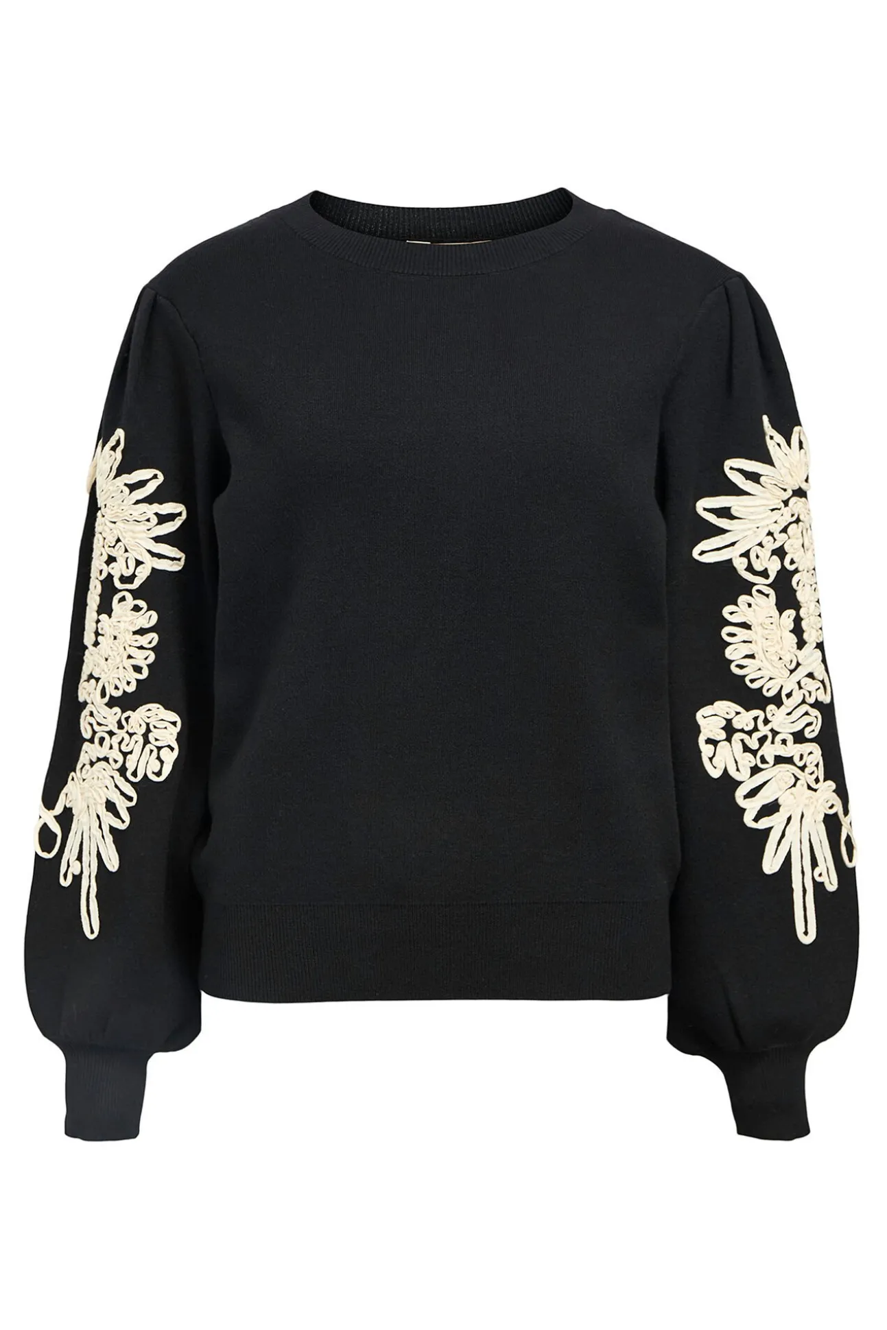 Jersey punto bordado