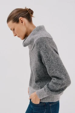 Jersey punto combinado