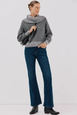 Jersey punto combinado