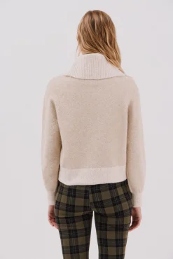 Jersey punto combinado