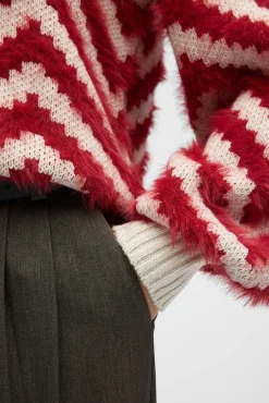 Jersey punto efecto pelo