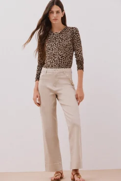 Jersey punto estampado