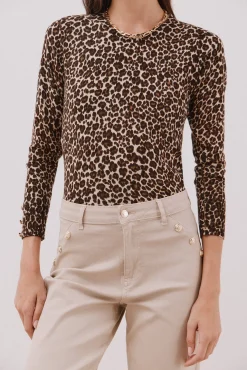 Jersey punto estampado