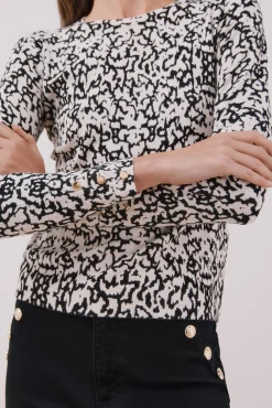 Jersey punto estampado