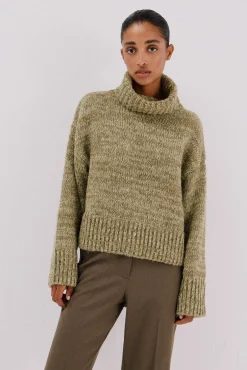 Jersey punto jaspeado