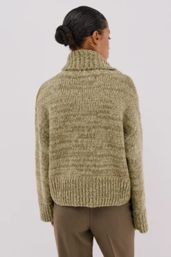 Jersey punto jaspeado