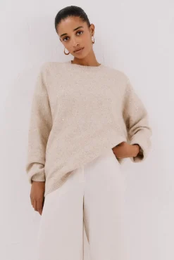 Jersey punto lentejuelas