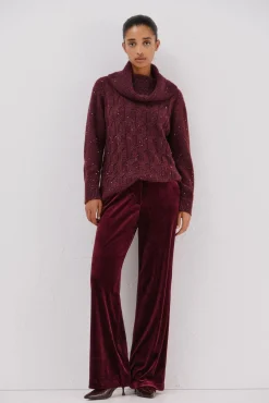 Jersey punto lentejuelas