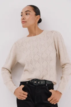 Jersey punto lentejuelas