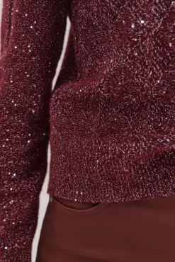 Jersey punto lentejuelas