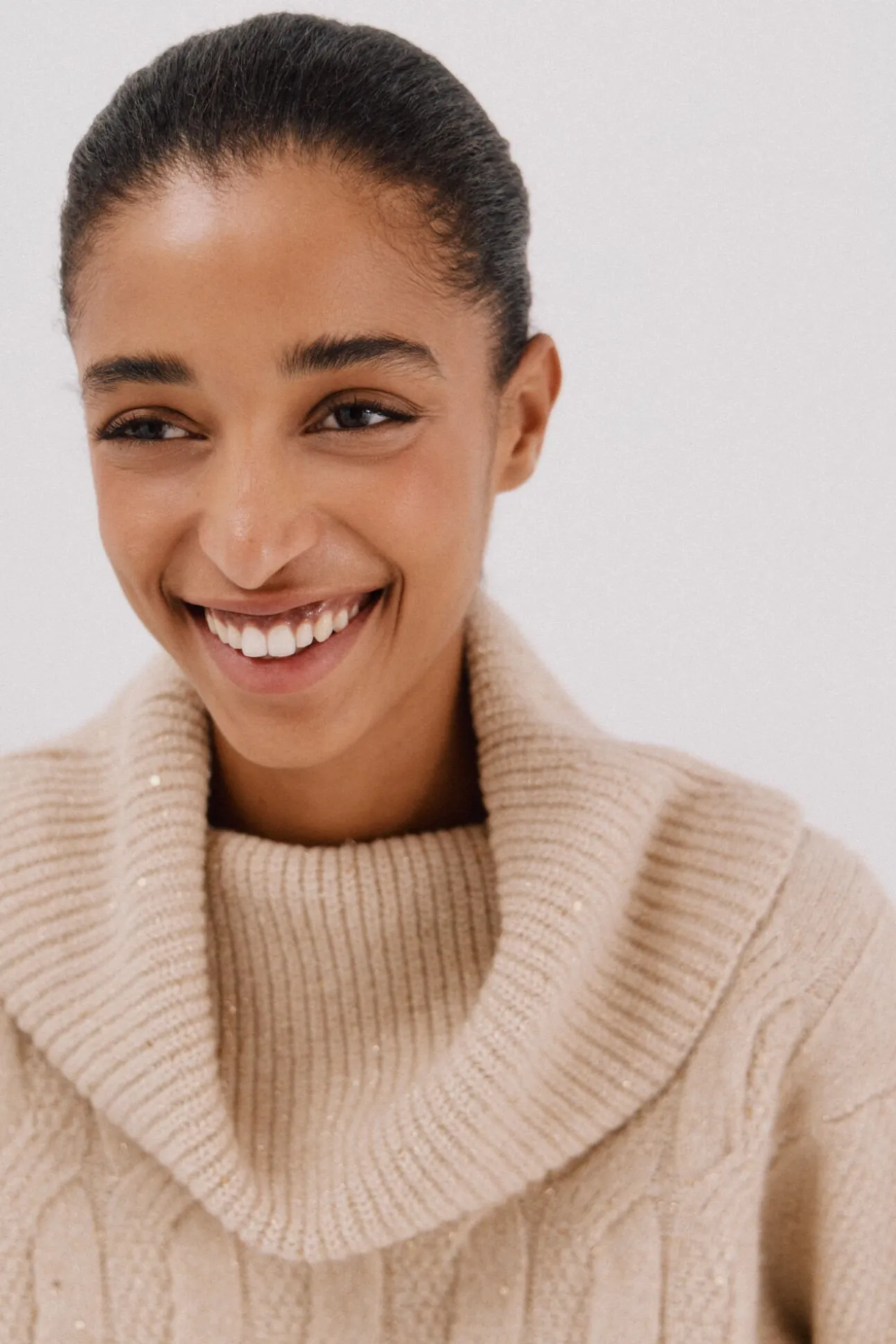 Jersey punto lentejuelas