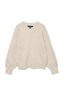 Jersey punto lunares con textura