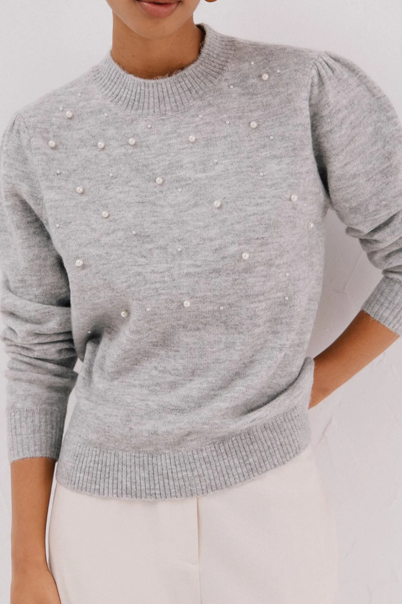 Jersey punto perlas