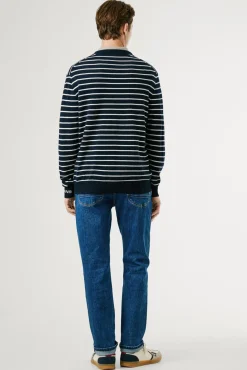 Jersey Punto Rayas Fit Regular