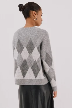 Jersey punto rombos