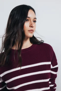 Jersey rayas algodón