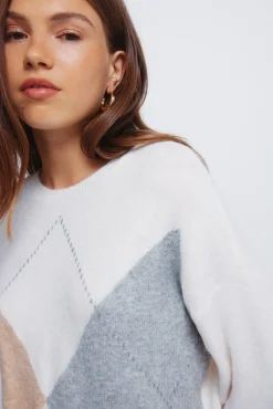 Jersey rombos delantero