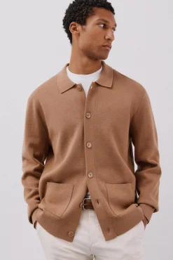 Jersey sobrecamisa punto algodón