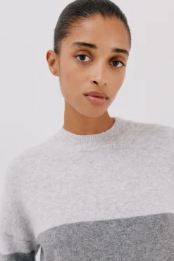 Jersey suave franjas