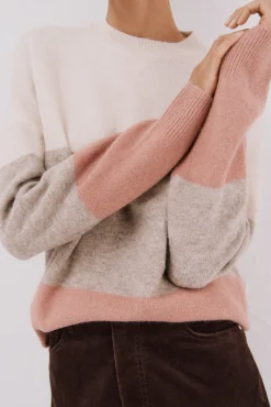 Jersey suave franjas