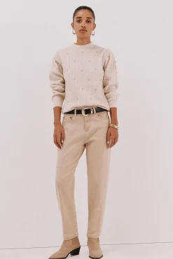 Jersey tachas doradas